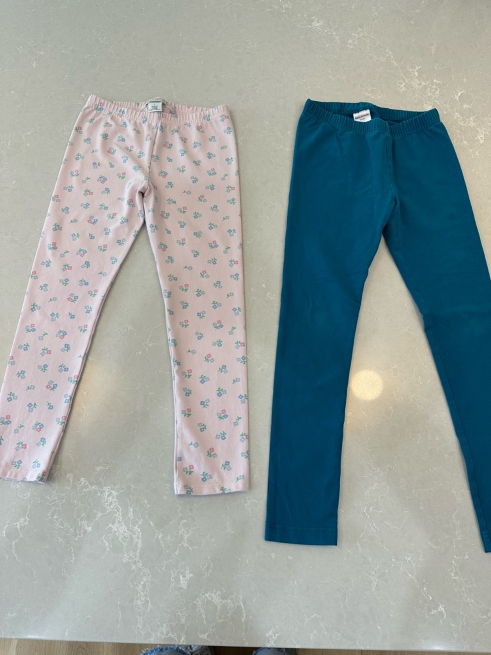 The Beaufort Bonnet Company Pink Floral & Teal Hanna Andersson Leggings